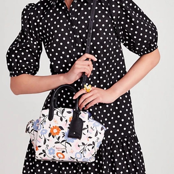 Kate Spade Avenue floral garden satchel - Picture 4 of 7